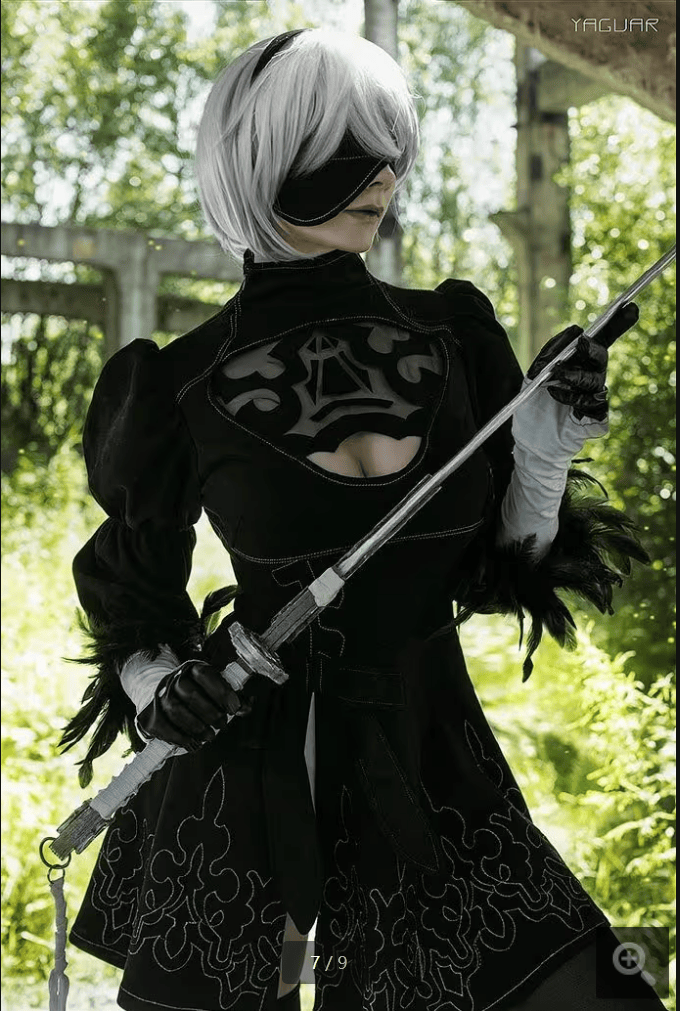 s《尼尔：机械纪元》2B 美背撩人long8唯一中国网站长腿美女Co(图12)